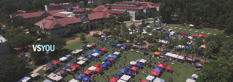 Valdosta State viewed from the air