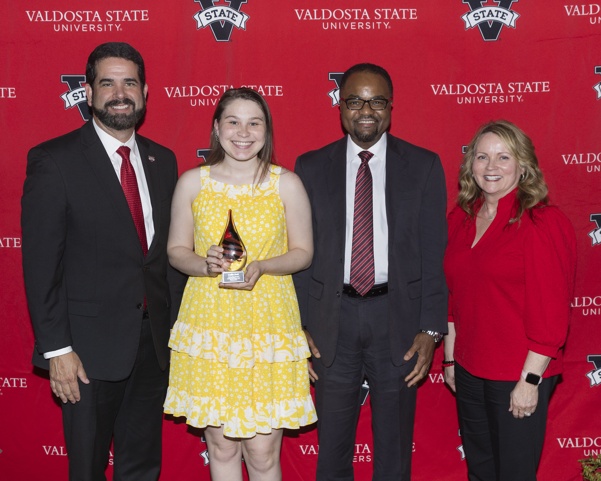 Callie Reid Earns Outstanding Science, Mathematics Student Award at VSU
