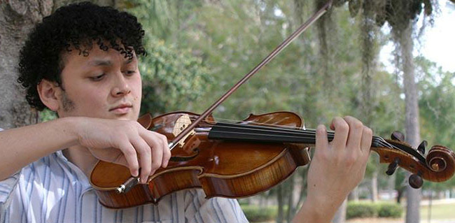 Mario Rivera of Honduras says music changed his life
