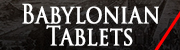 Babylonia Clay Tablets Logo Button