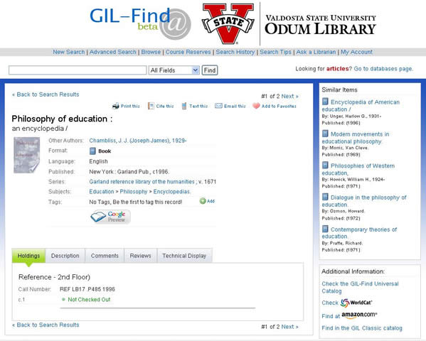 Philosophy of education - encylopedia