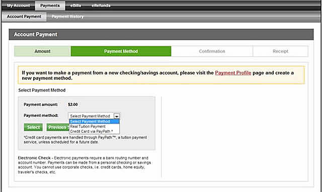 Credit Card Payment via PayPath