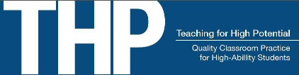 Teaching for High Potential