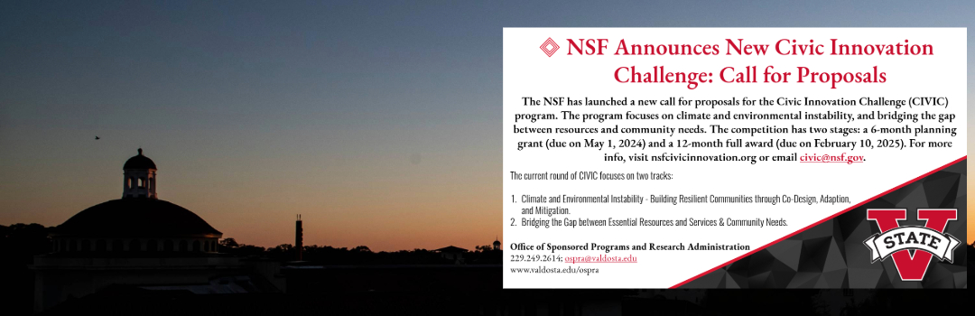 NSF Announces New Civic Innovation Challenge