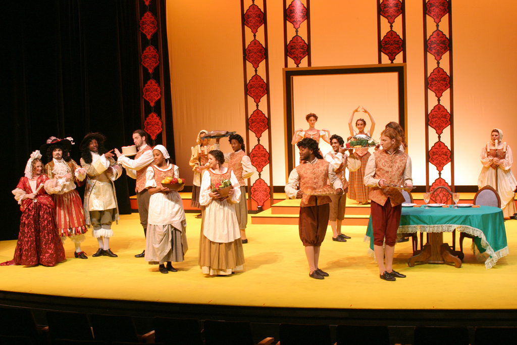 VSU performance of Moliere’s  The Would-Be Gentleman.\