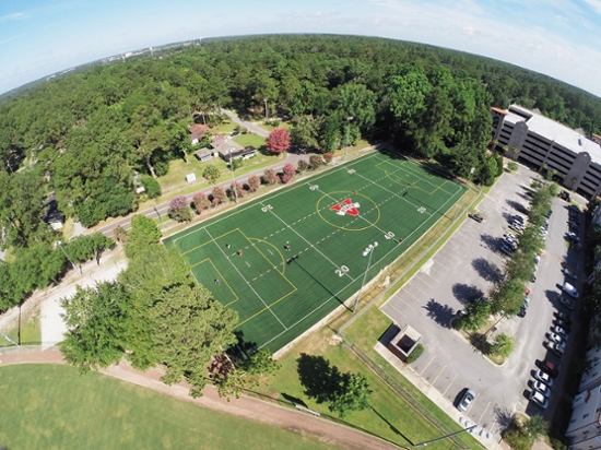 turf field aerial