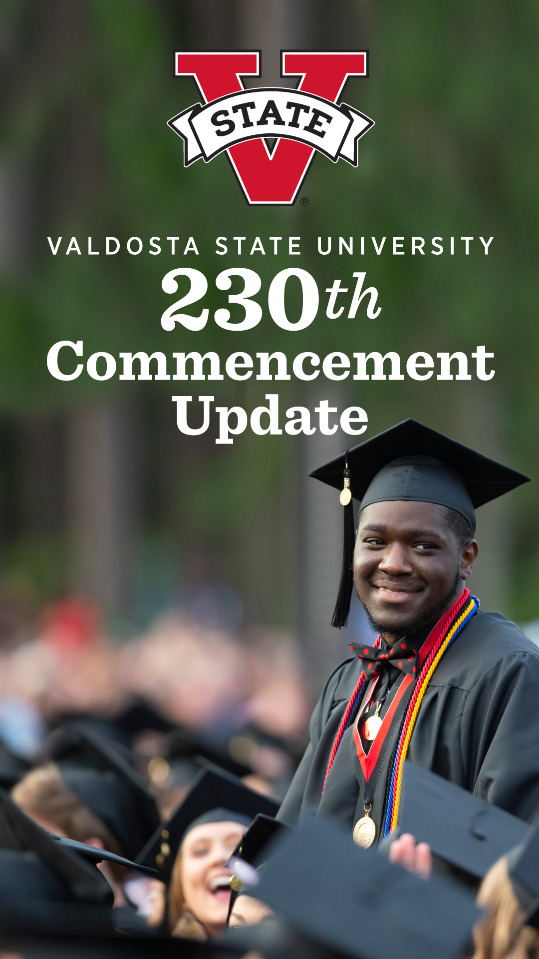 VSU Announces Series of Fall Commencement Ceremonies Valdosta State