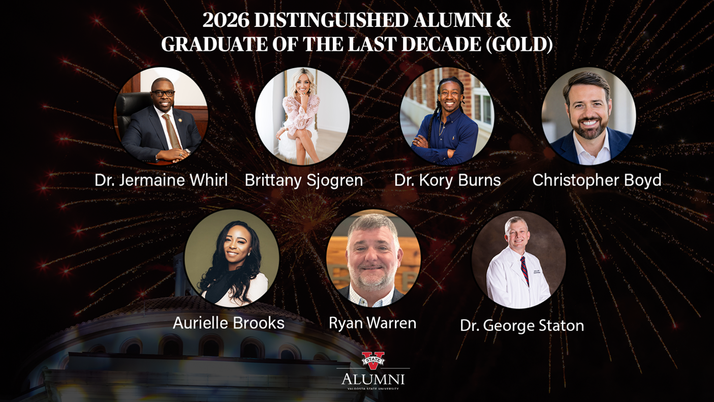 Winners of the 2026 VSU Distinguished Alumni Awards