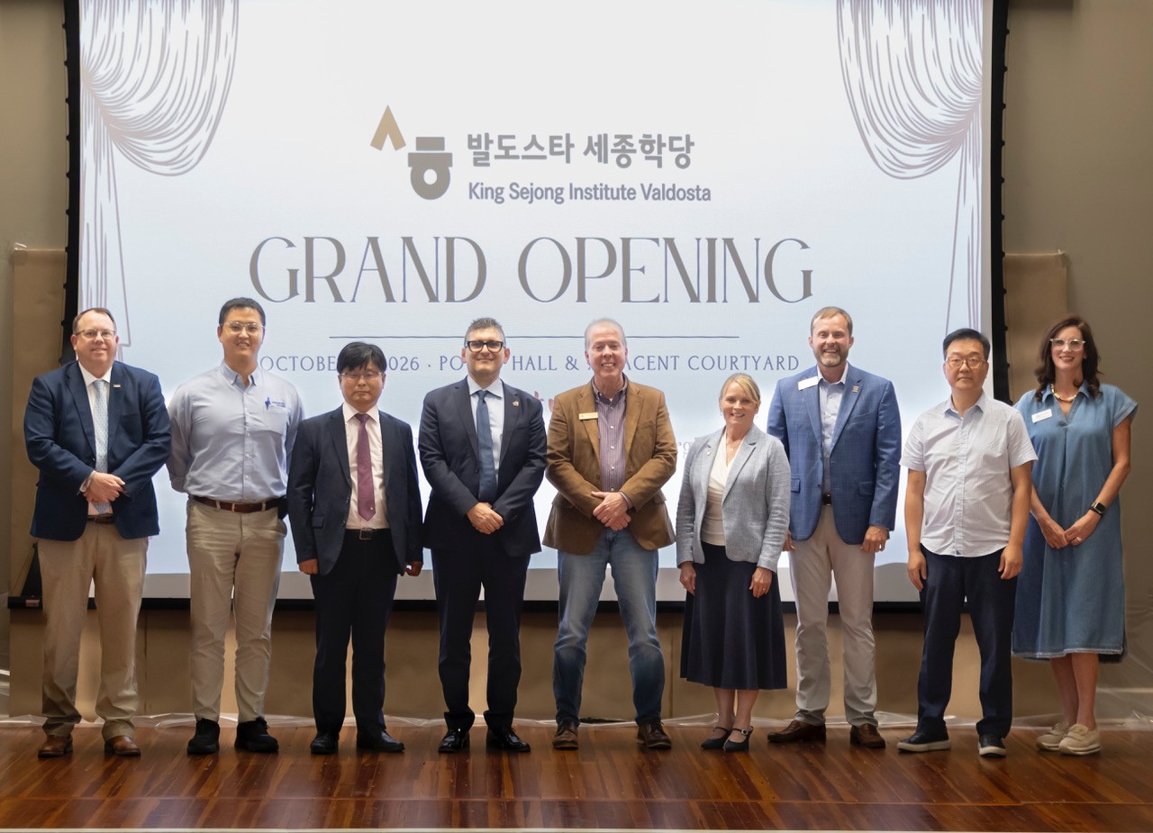 The King Sejong Institute Valdosta recently celebrated its grand opening on VSU's North Campus. 