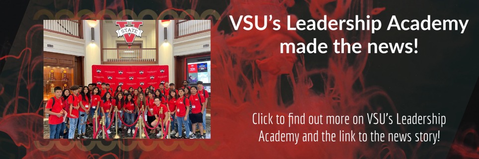 VSU’s Leadership Academy made the news! 