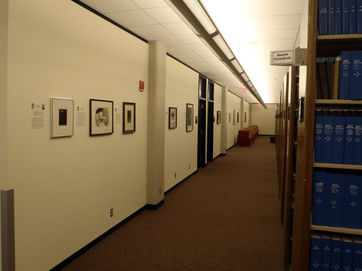 An Art exhibit in Odum