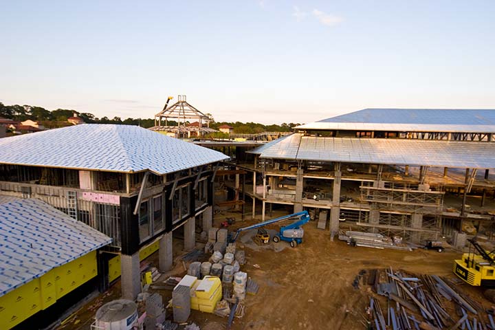 Student Union Under Construction