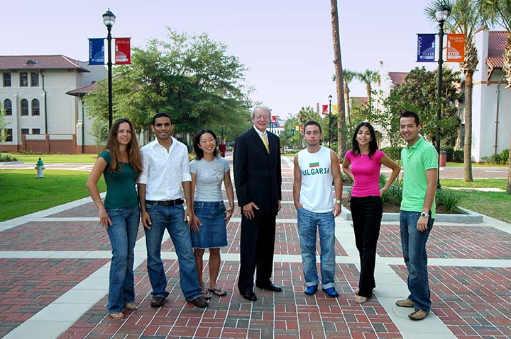 Ronald M. Zaccari and International Students