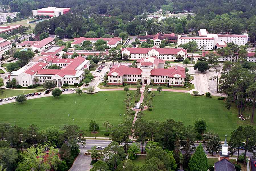 Aerial View of VSU during the 1990s