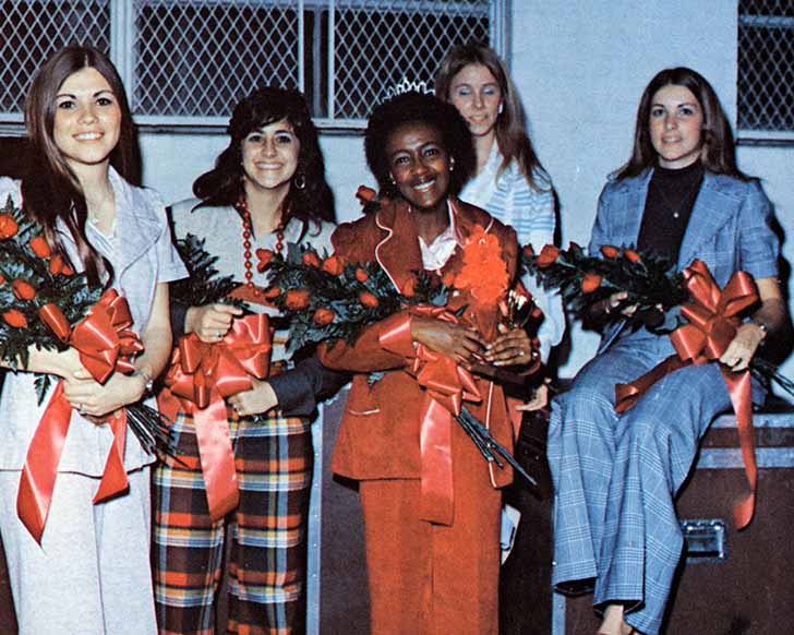 Homecoming Queen Skip McDonald 1973