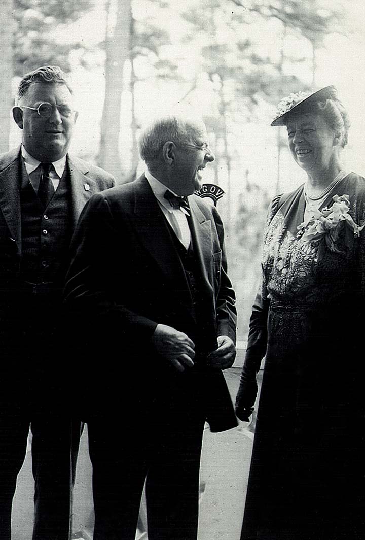 GSWC President Frank R. Reade Chancellor S. V. Sanford First Lady Eleanor Roosevelt March 27, 1941