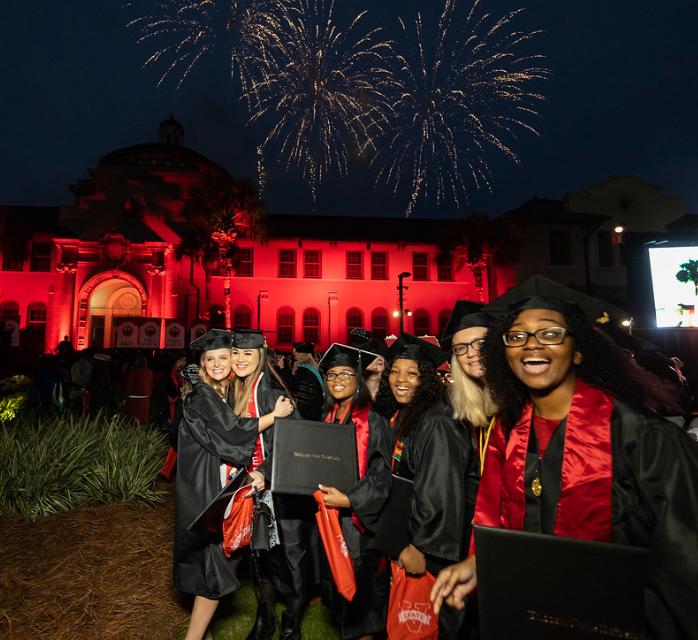 Fall 2022 Undergraduate Commencement on the Front Lawn