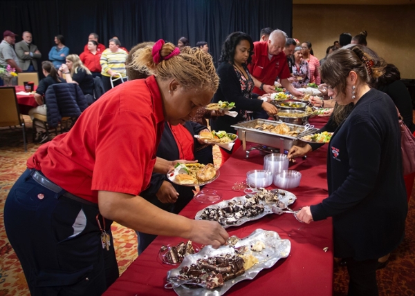 lunch and staff appreciation