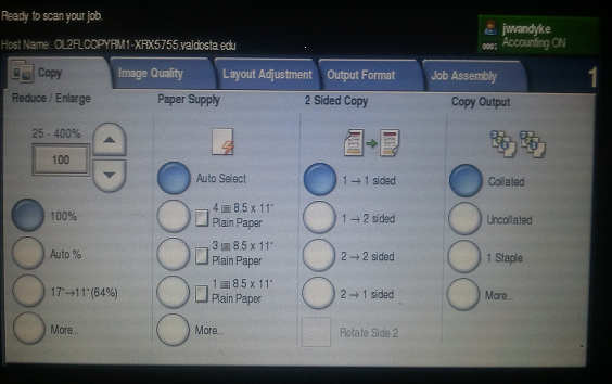 Choose 2-sided printing, if desired
