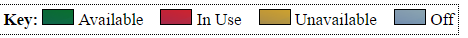 color key of computer availability