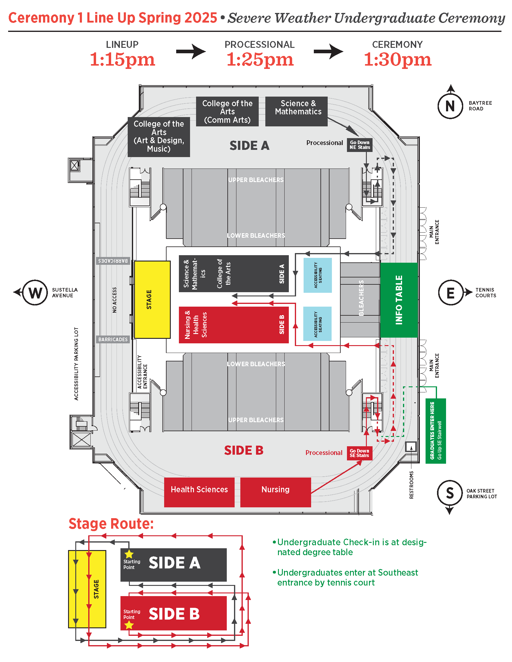 Map for Ceremony 1