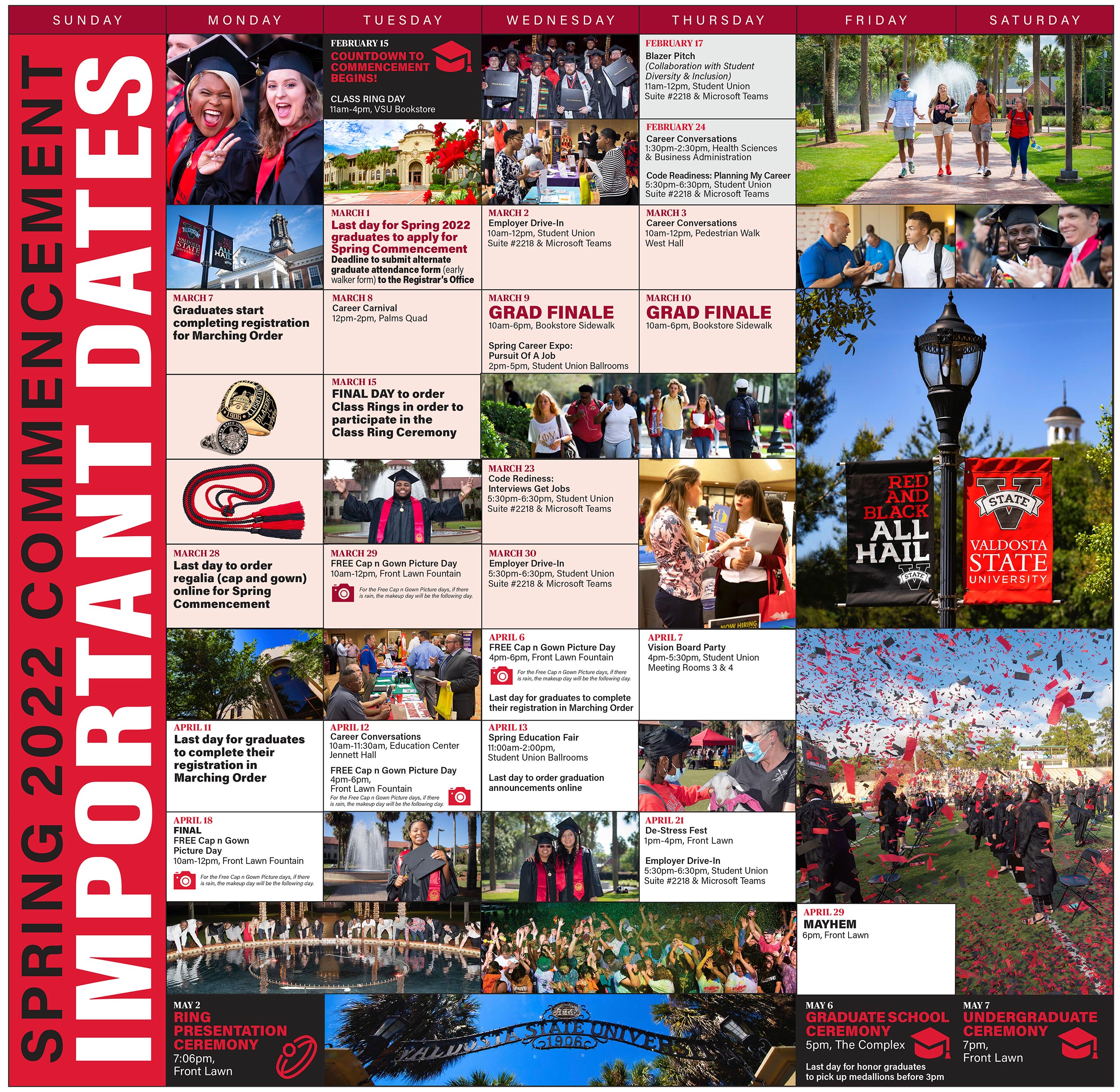Countdown to Commencement Valdosta State University