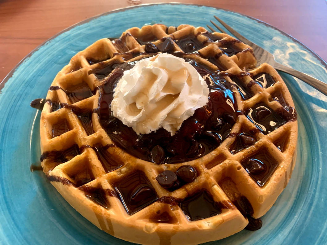 Waffles Wednesday during Faculty and Staff Appreciation Week