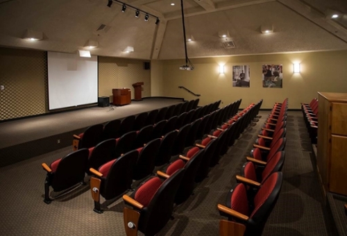 University Center Theater with 82 fixed seats