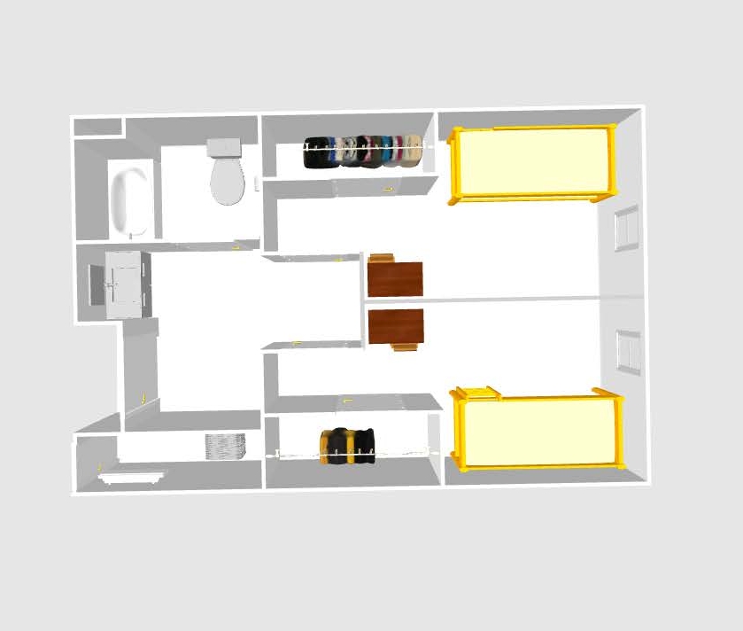 Hall Floor Plan Valdosta State University