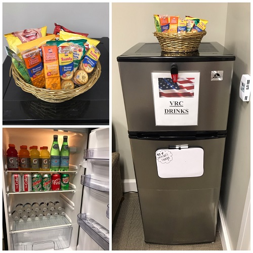 Veterans Lounge Snacks