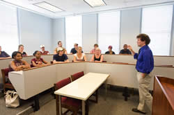  Professor instructing class at VSU