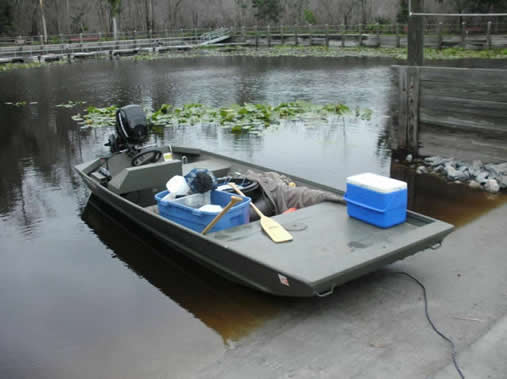 Flat Bottom Boat