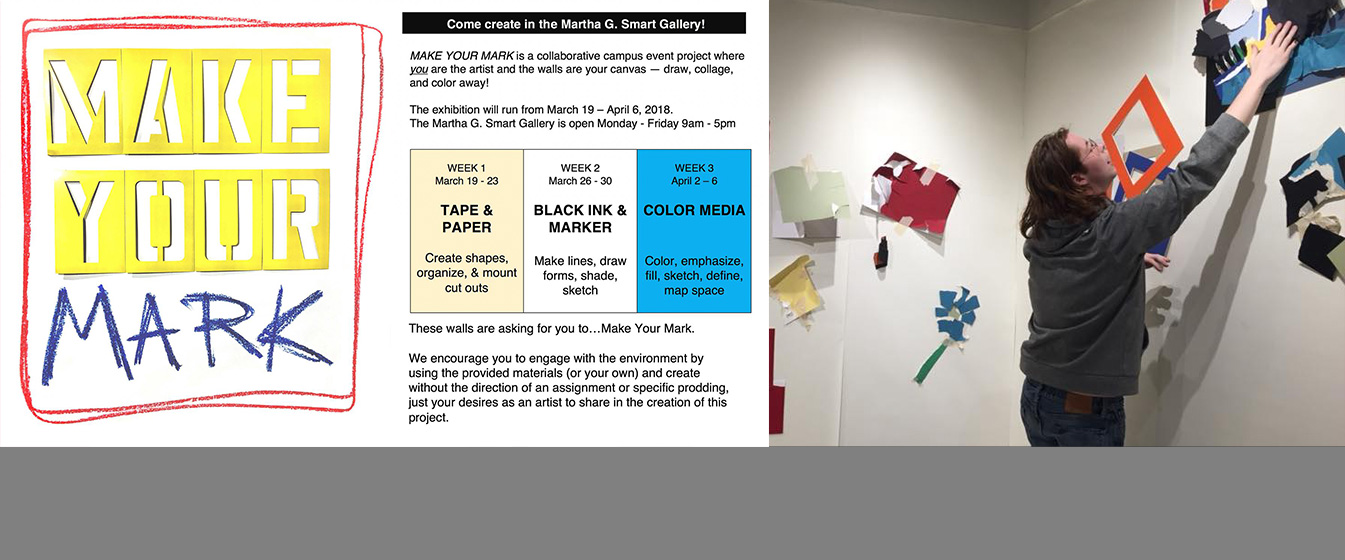 Past exhibitions in the 'Martha G. Smart Student Art Gallery'