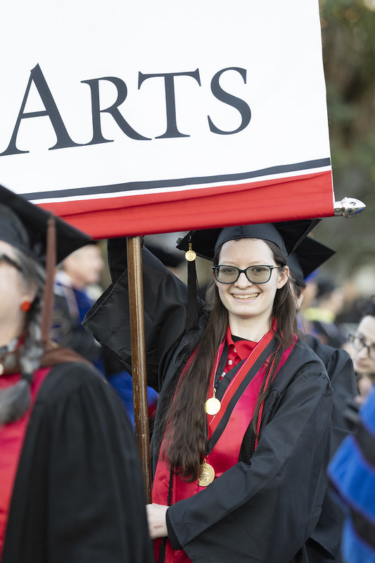 Commencement Banner Carrier 2025