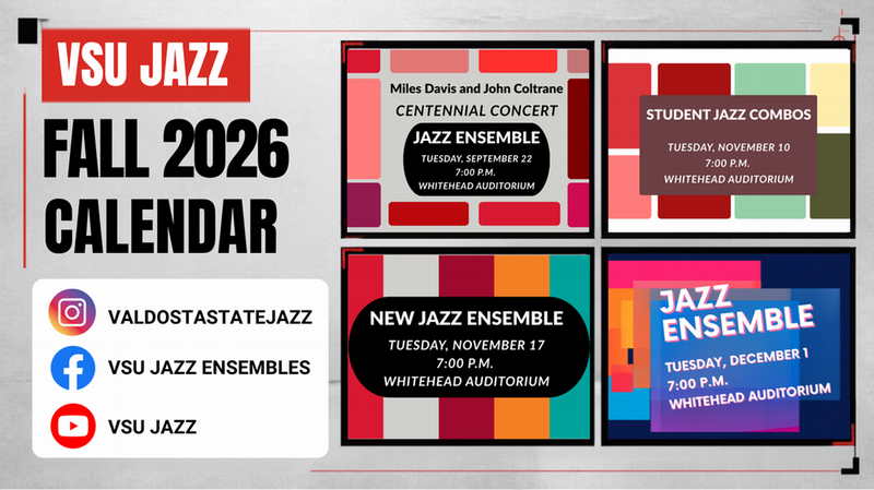 Jazz Calendar Fall 2026