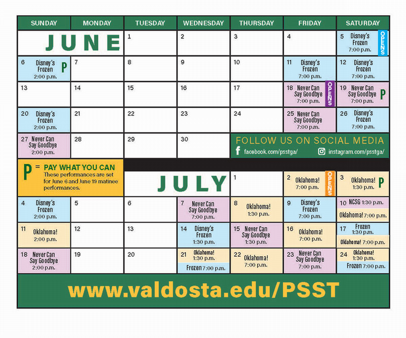 2027 Performance Calendar