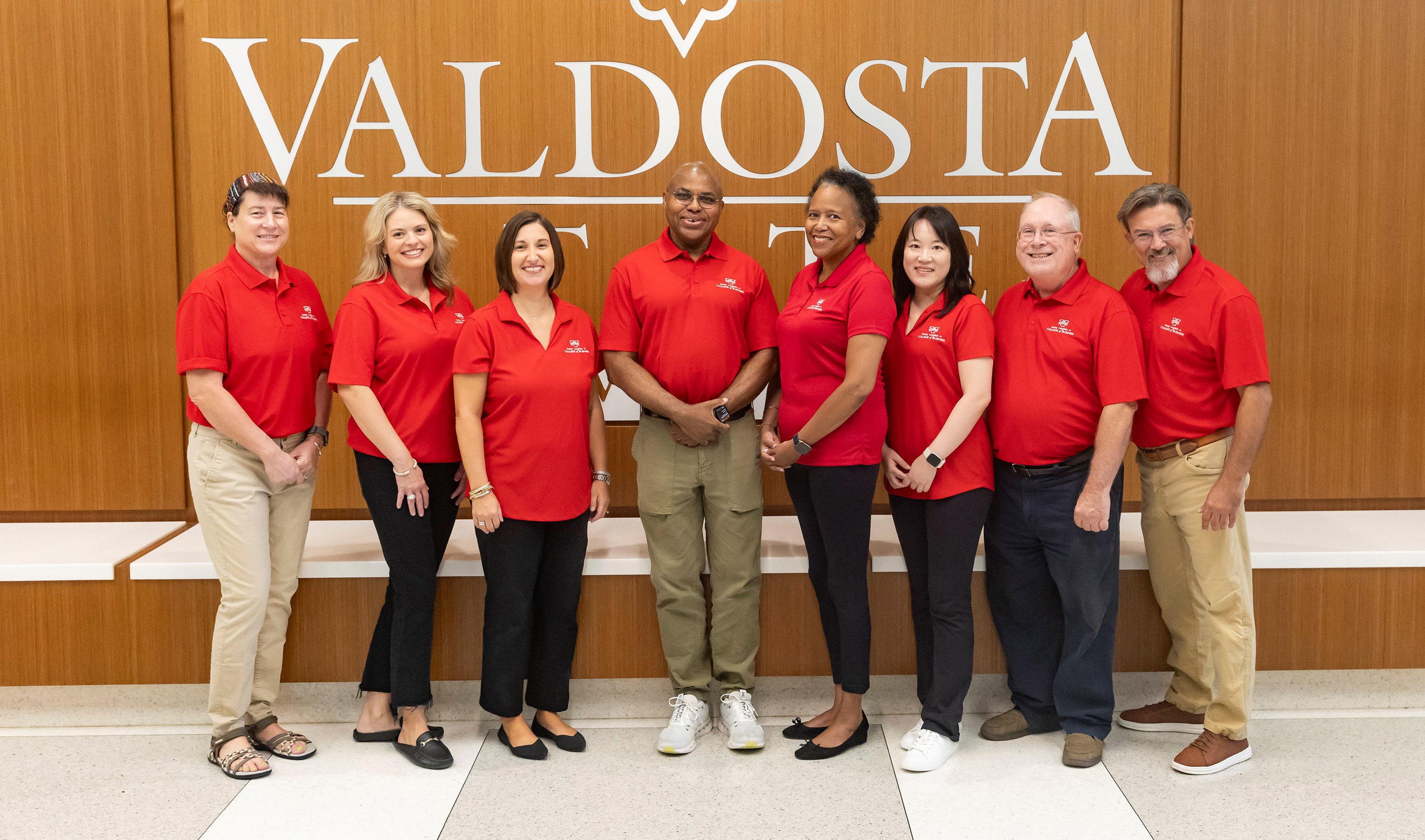 Accounting faculty standing in a group photo.