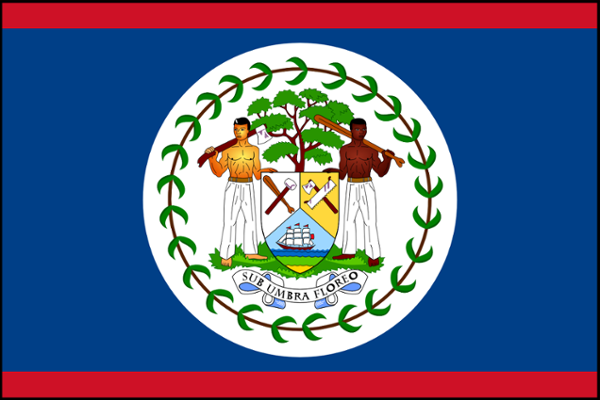 belize flag