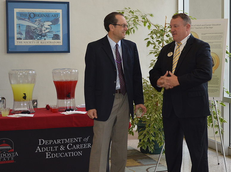 Dr. Brian Gerber and Dr. Shawn Utley in conversation