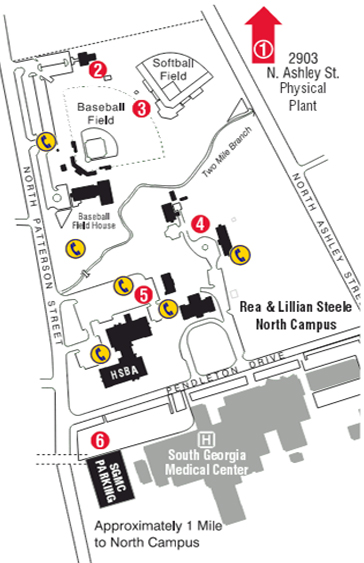 campus map