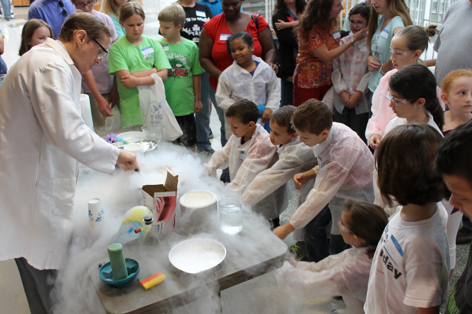 Science Saturday with the chemistry department.