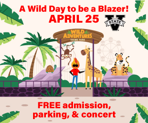 Saturday, April 25 is a Wild Day to be a Blazer! 