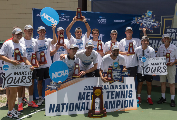 VSU Men's Tennis Team Wins DII National Championship