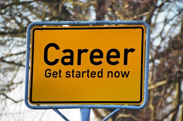 career road sign