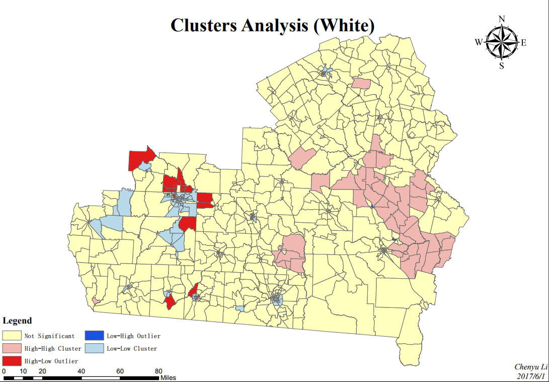 Cluster survey of White America