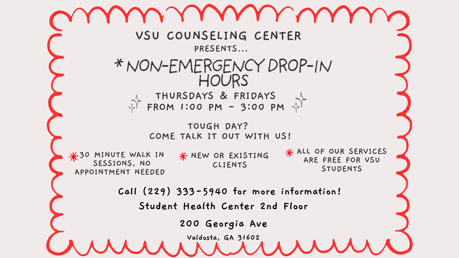 Drop In Flyer