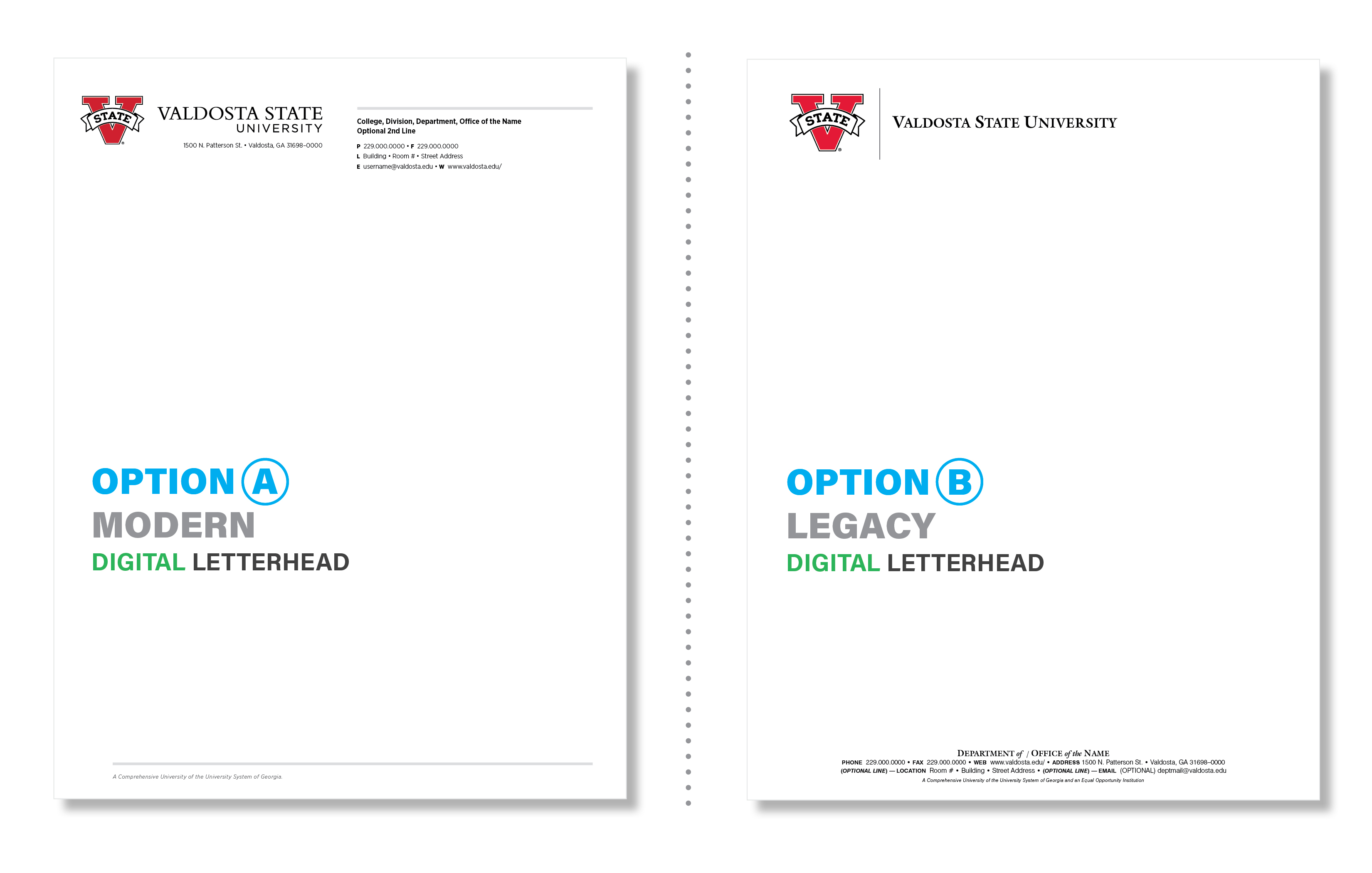 Digital Letterhead Options